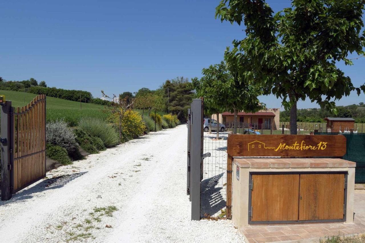 Casa Montefiore 13 Iris Lt Nella Tranquilla Campagna Marchigiana Ancona Eksteriør billede