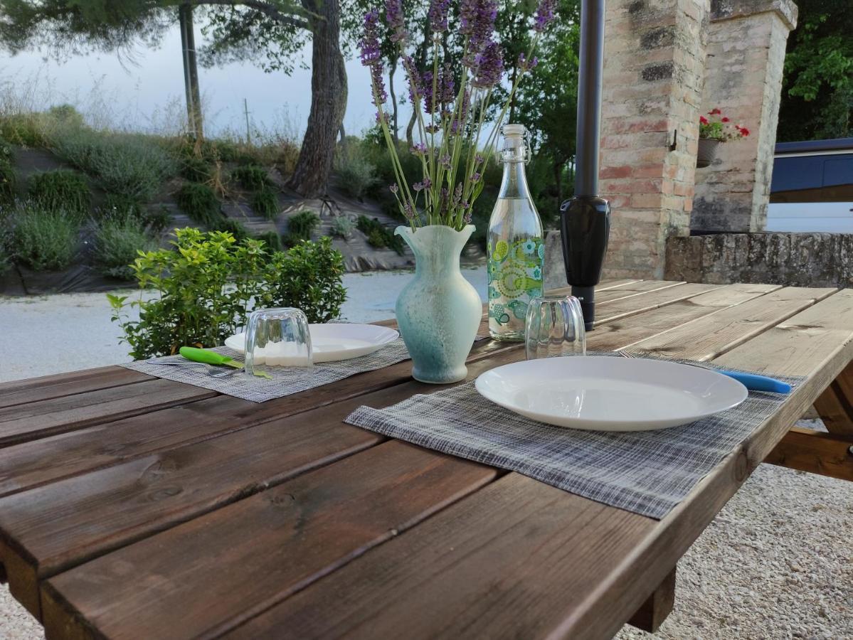 Casa Montefiore 13 Iris Lt Nella Tranquilla Campagna Marchigiana Ancona Eksteriør billede