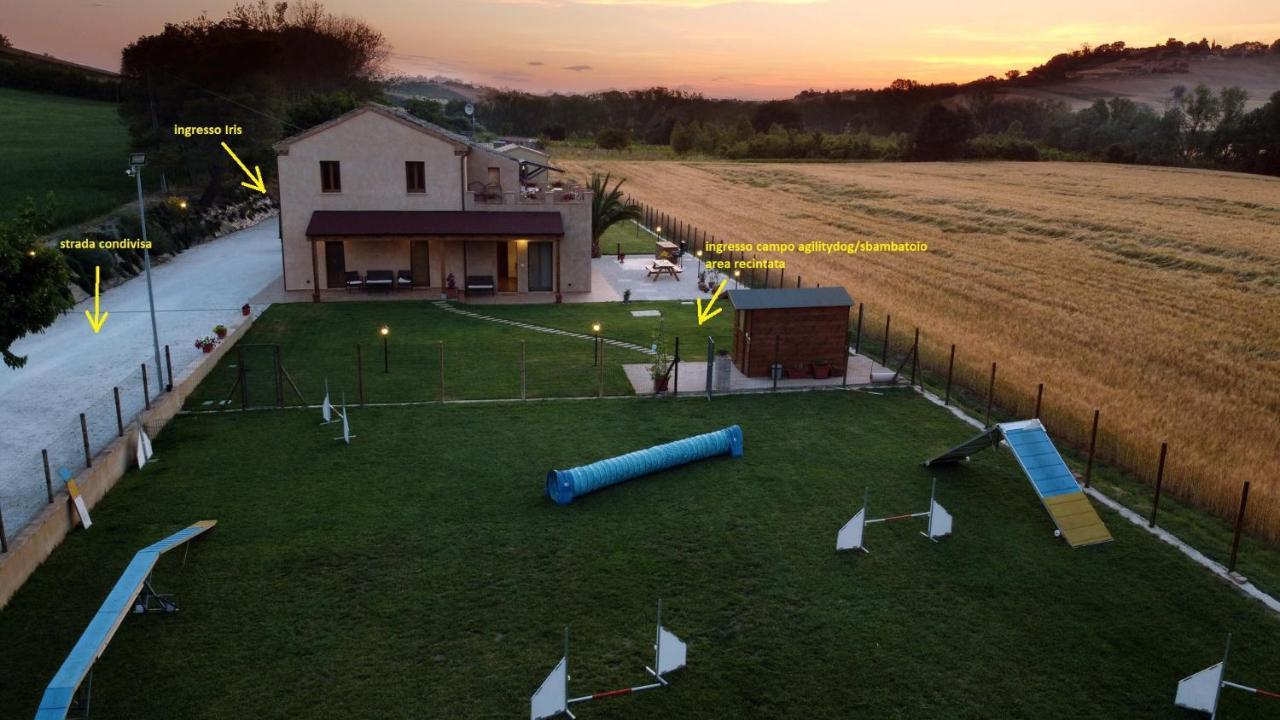 Casa Montefiore 13 Iris Lt Nella Tranquilla Campagna Marchigiana Ancona Eksteriør billede